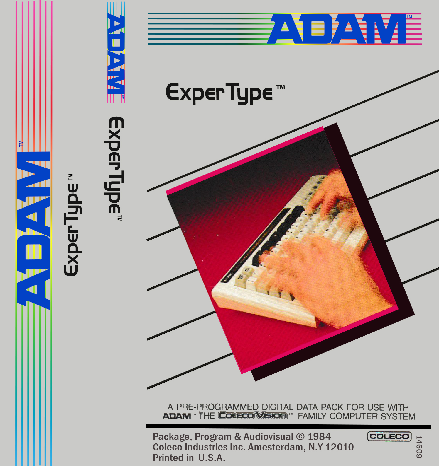 ExperType J-Card for ColecoVision ADAM